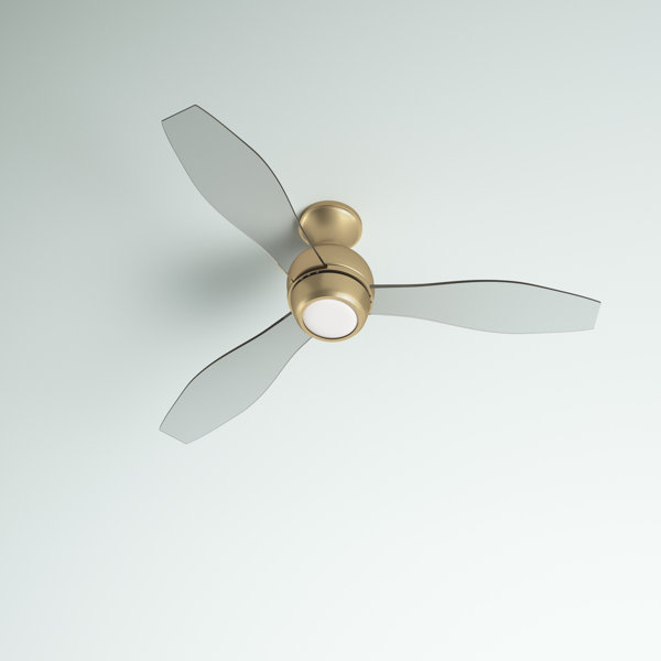 Lamps, Lighting & Ceiling Fans Ellard 52 in LED Matte Black Ceiling Fan